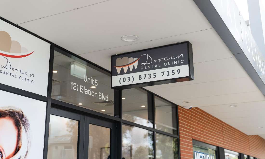 front of doreen dental clinic 